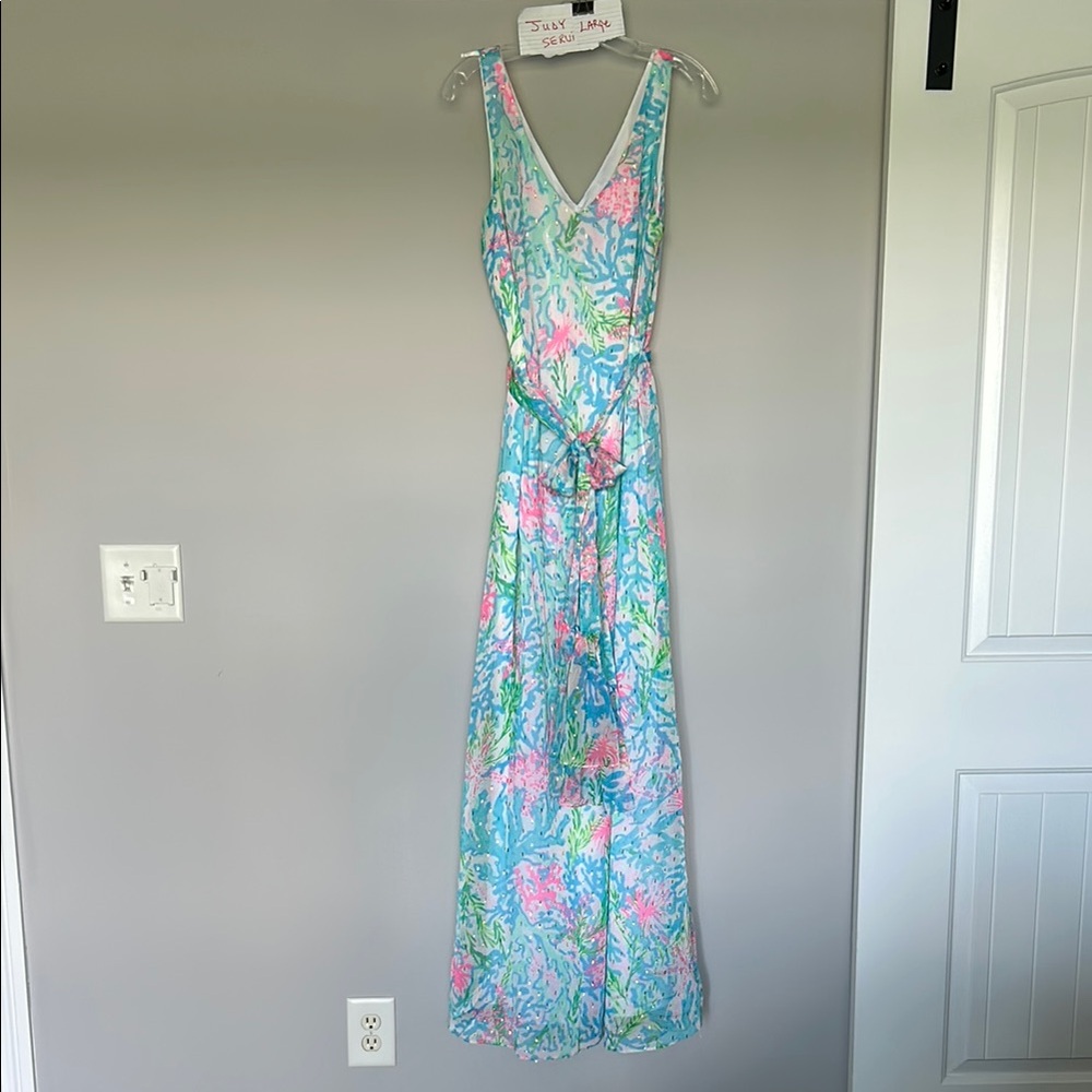 Lilly Pulitzer gorgeous Sleeveless Maxi Dress